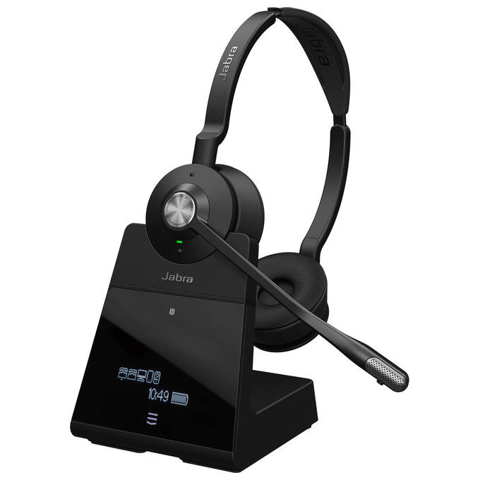 Jabra, Cuffie Auricolari Engage 75 SE, Wireless Bluetooth, Nero, Ufficio