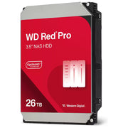 Western Digital, Red Pro WD260KFGX, Disco Rigido Interno, 26 TB, 7200 RPM, 3.5'', SATA III, NAS
