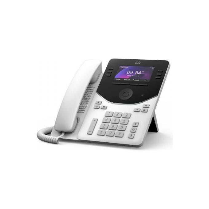 Cisco, Telefono VoIP, 130 Linee, Bianco, Desk Phone 9861