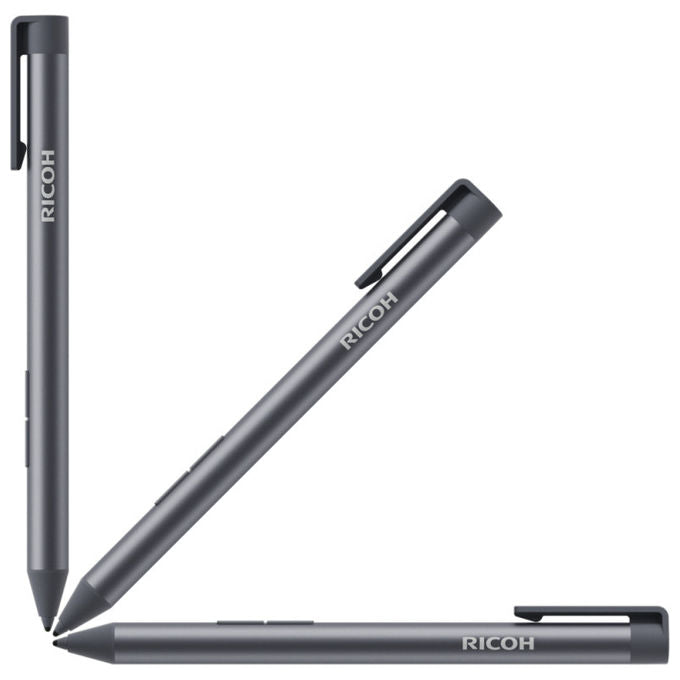 Ricoh 514913 Penna Stilo Tipo 1 per Monitor Portatile Sensore Wacom AES2.0 4096 Livelli di Pressione Palm Rejection colore Nero