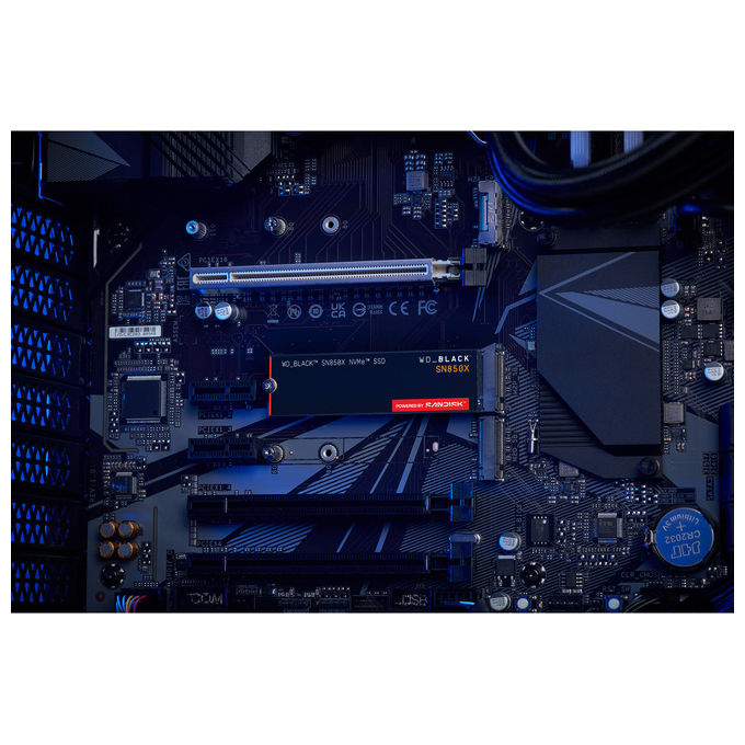 Western Digital, SSD 8 TB, NVMe PCIe 4.0, WD_BLACK SN850X, Interno, M.2