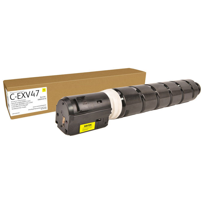 Xerox, Toner Giallo Rigenerato, Compatibile Canon C-EXV47 (8519B002), Capacita' Standard