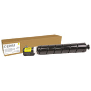 Xerox, Toner Giallo rigenerato, Compatibile con Canon C-EXV51 0484C002, 60000 pagine
