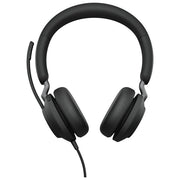 Jabra, Cuffie Evolve2 40 SE, Cablate, On-Ear, USB Type-C - USB Type-A, Nero