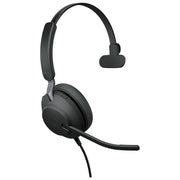 Jabra Evolve2 40 SE, Cuffie Mono Cablate, USB-C-A, Ufficio, Nero