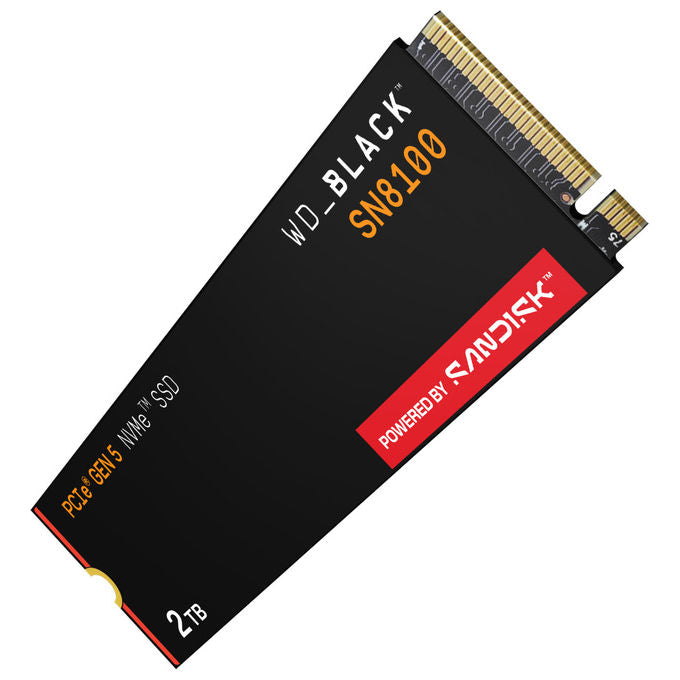 Western Digital Black SN8100, 2 TB, SSD NVMe PCIe 5.0, M.2 2280
