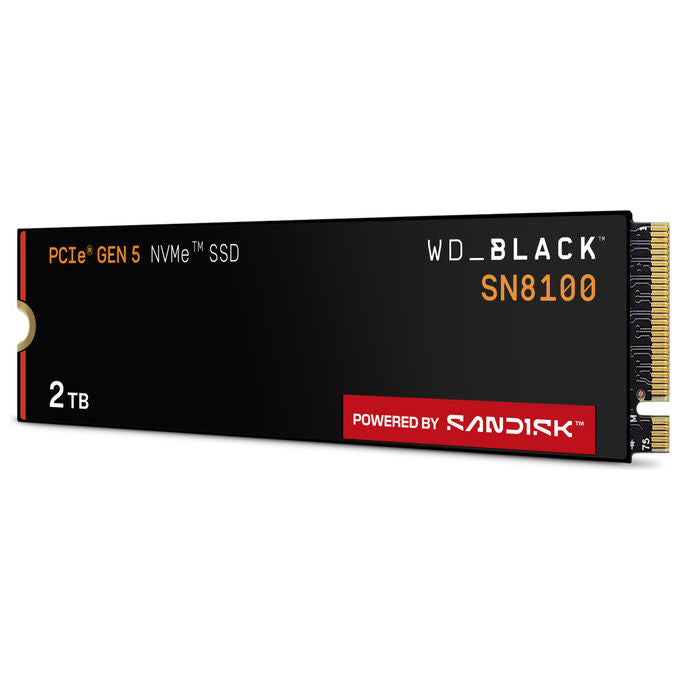 Western Digital Black SN8100, 2 TB, SSD NVMe PCIe 5.0, M.2 2280