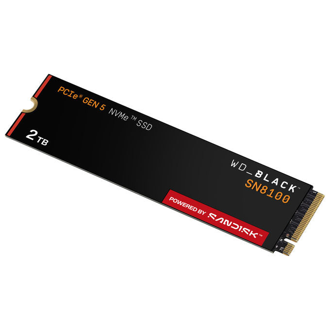 Western Digital Black SN8100, 2 TB, SSD NVMe PCIe 5.0, M.2 2280