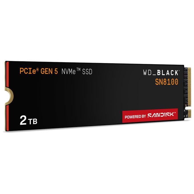 Western Digital Black SN8100, 2 TB, SSD NVMe PCIe 5.0, M.2 2280