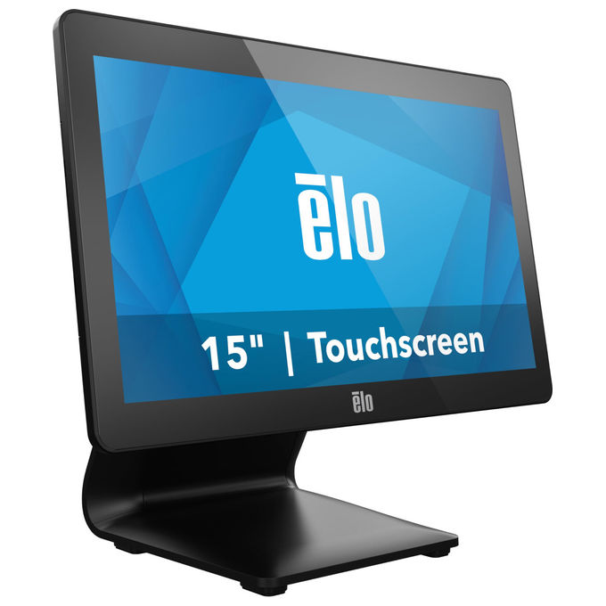 Elo, I-Series 3 ESY15i5, 15 Pollici AiO, i5-1245UL, 16GB RAM, Windows 11-10, Nero