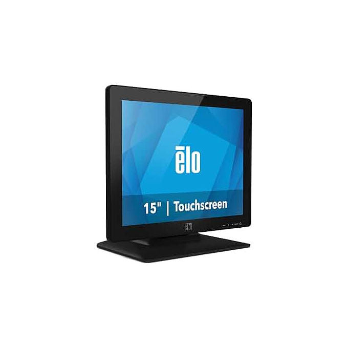 Elo Touch Solutions, Monitor Led Touchscreen 15'', 300 cd-m², Nero