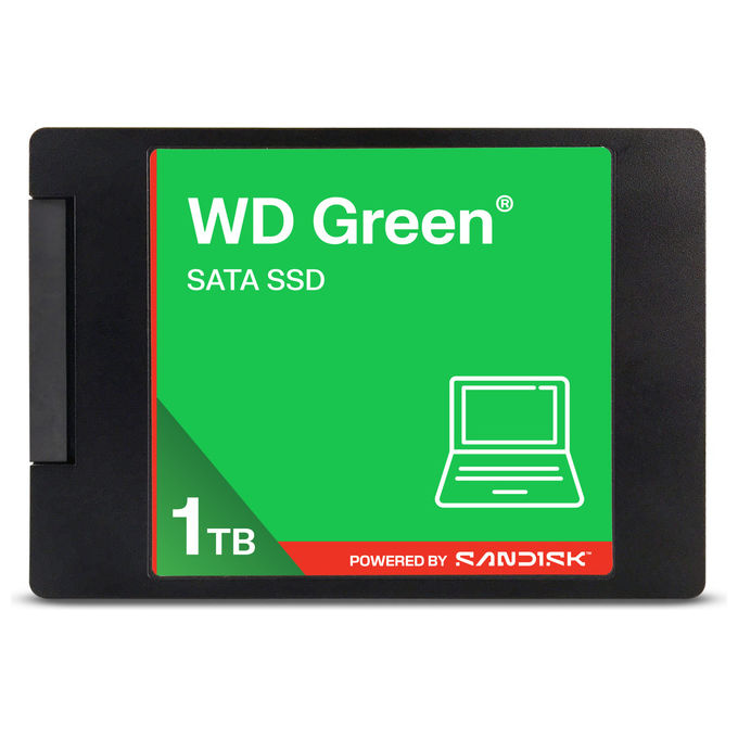 Sandisk, SSD 1TB, 2.5 pollici, Interno Sata III, WDS100T5G0A