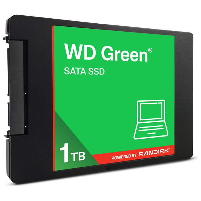 Sandisk, SSD 1TB, 2.5 pollici, Interno Sata III, WDS100T5G0A
