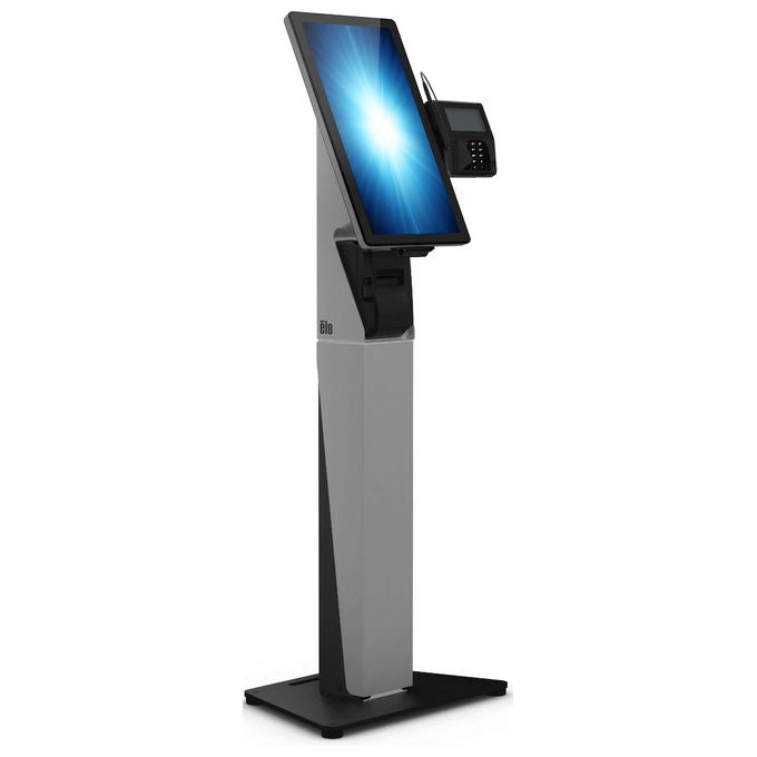 Elo Touch Solutions, Base per Supporto da Pavimento Self-Service Wallaby, Bianco