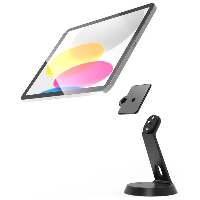 Compulocks, Supporto Antifurto Tablet, Universale, 38,1 cm (15”), da Tavolo-Parete, Alluminio, Nero