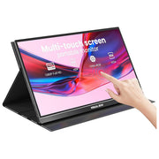 Custom, Monitor Touchscreen 15.6 Pollici con Supporto