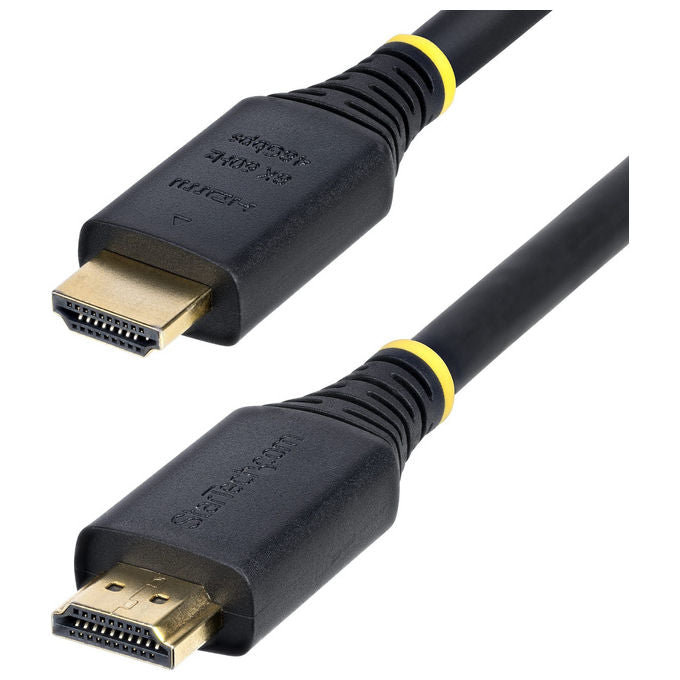 StarTech.com, Cavo HDMI 2.1, 8K 60Hz, 4K 120Hz, 5 m, Ultra High Speed, Nero