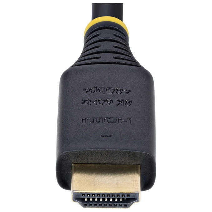 StarTech.com, Cavo HDMI 2.1, 8K 60Hz, 4K 120Hz, 5 m, Ultra High Speed, Nero