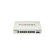 Fortinet, Switch Ethernet Gestito, 8 Porte Gigabit PoE+, 2 Slot SFP, FortiSwitch 108F-POE