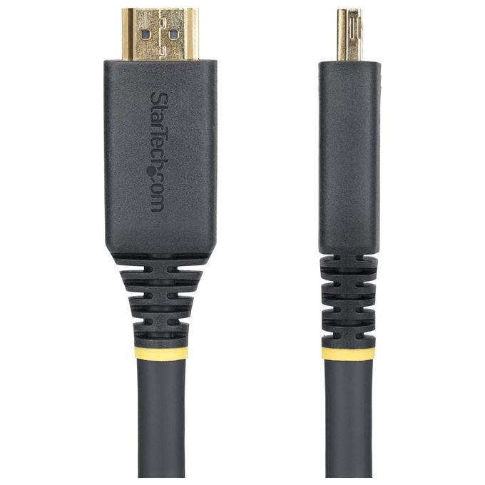 StarTech.com, Cavo HDMI Attivo, 10m, 4K 60Hz, 1440p 144Hz, HDR10, HDCP 2.2, ARC, UHD, Nero