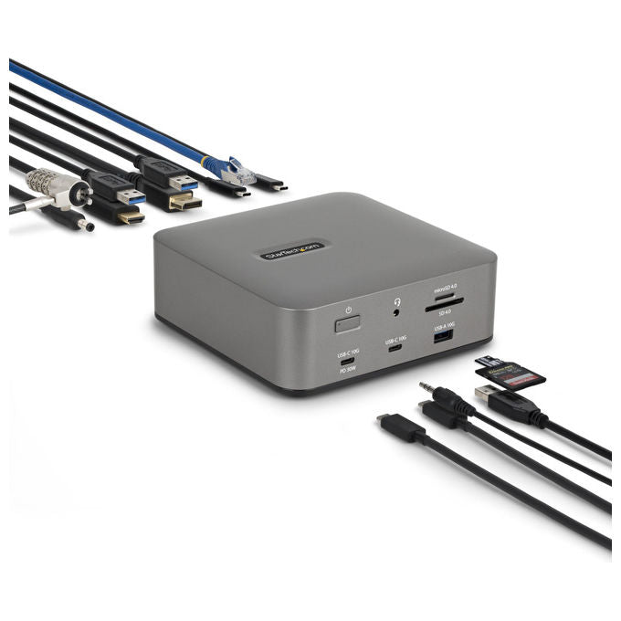 StarTech.com, Docking Station Thunderbolt 5, Grigia, Compatibile Thunderbolt 4 e USB4, Ricarica 140W