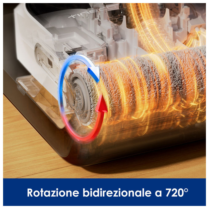 Tineco Floor One S5 Max, Aspirapolvere Lavapavimenti Senza Fili, Autopulizia FlashDry 85°C, 50 Minuti Autonomia