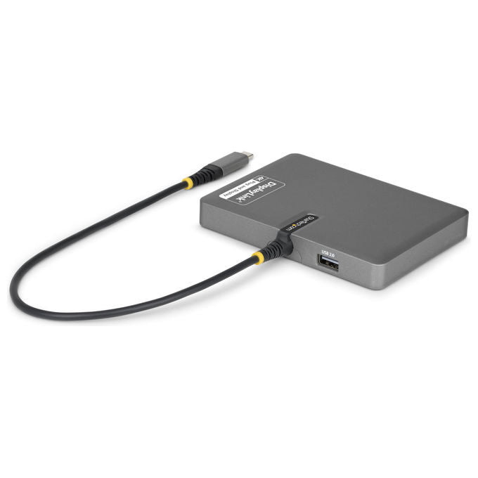StarTech.com, Docking Station per Laptop USB-C, Quad HDMI, 140W, Grigio