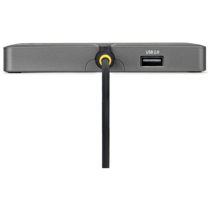 StarTech.com, Docking Station per Laptop USB-C, Quad HDMI, 140W, Grigio