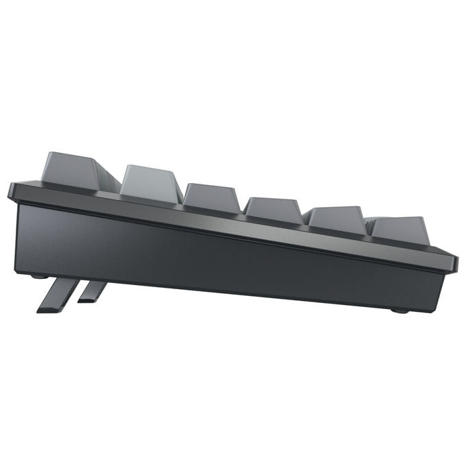 Cherry, Tastiera Meccanica Wireless, Compatta 75%, CHERRY MX2A Silent Red PBT, Nero Rame Grigio