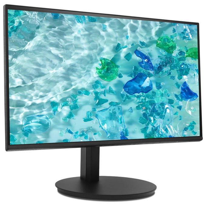 Acer, Monitor da ufficio Full HD 23.8'', IPS 144Hz, Regolabile in altezza, Nero