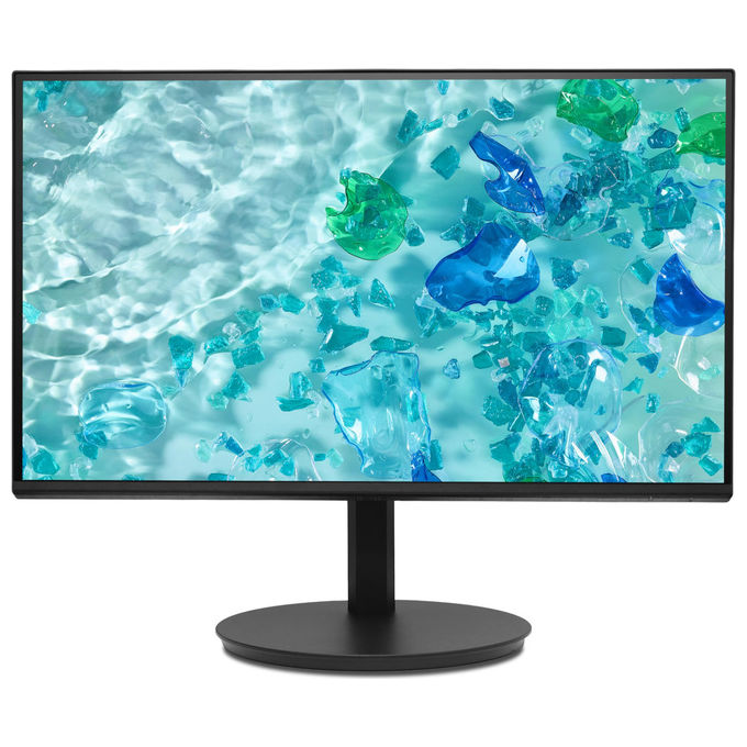 Acer, Monitor da ufficio Full HD 23.8'', IPS 144Hz, Regolabile in altezza, Nero