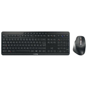 Cherry, Set Tastiera e Mouse, Wireless Bluetooth, QWERTZ Tedesco, Nero