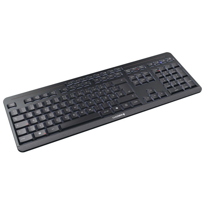 Cherry, Set Tastiera e Mouse, Wireless Bluetooth, QWERTZ Tedesco, Nero