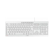 Cherry, Tastiera Stream, QWERTZ, Scissor, USB, Grigio Chiaro