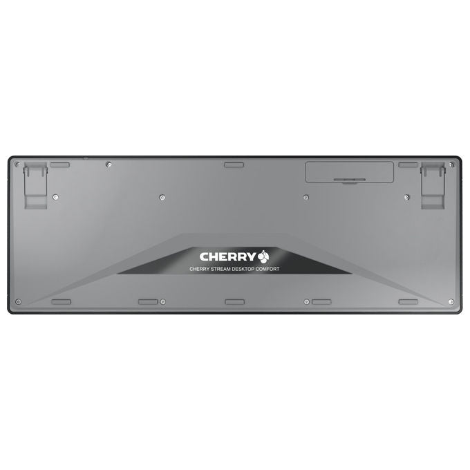 Cherry, KIT_ Desktop Wireless, Ergonomico, Nero, Spagnolo QWERTY con Mouse 4000 DPI
