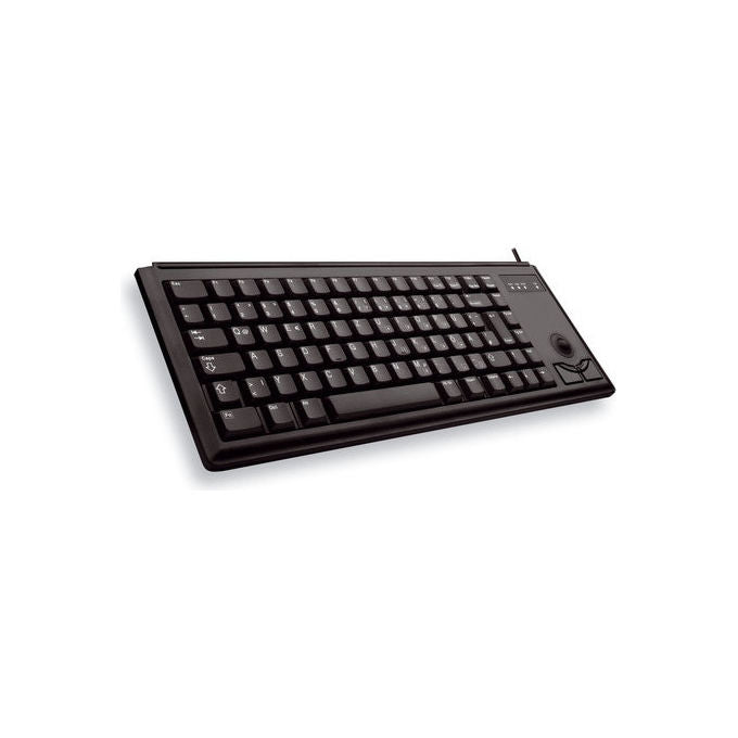 Cherry, Tastiera Compatta, QWERTY, USB, Nero