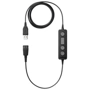 Jabra, Adattatore USB Link 260, Per Cuffie Jabra Quick Disconnect Corded, Nero