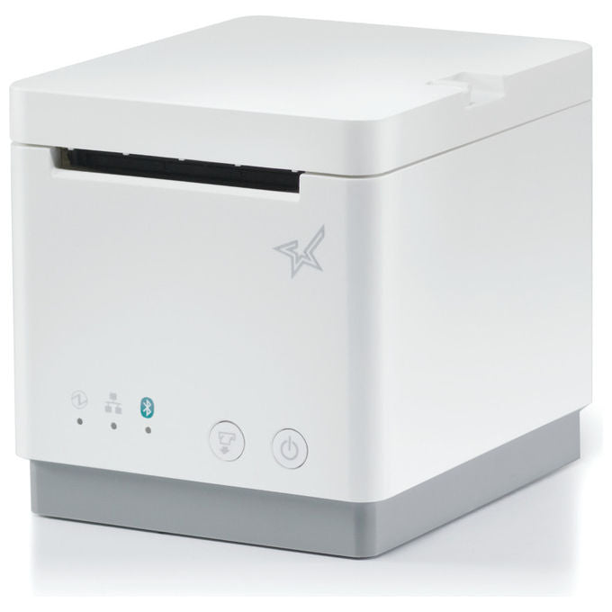 Star Micronics, Stampante Termica POS, mC-Print2, 203 x 203 DPI, Cablato e Wireless, Bianco