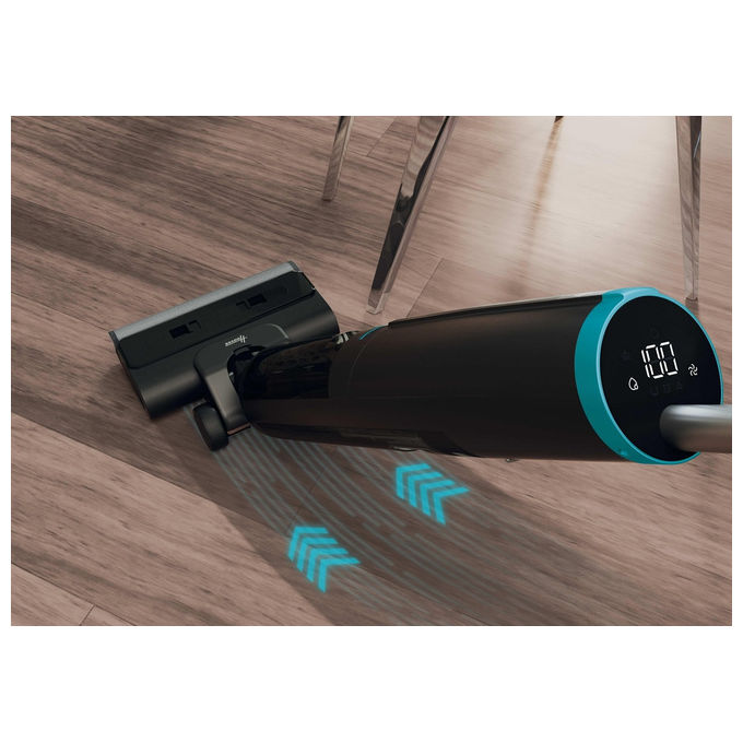 Hoover HW3Z00 011, Aspirapolvere Elettrica Senza Sacchetto, 0.55 L, 220 W, Nero