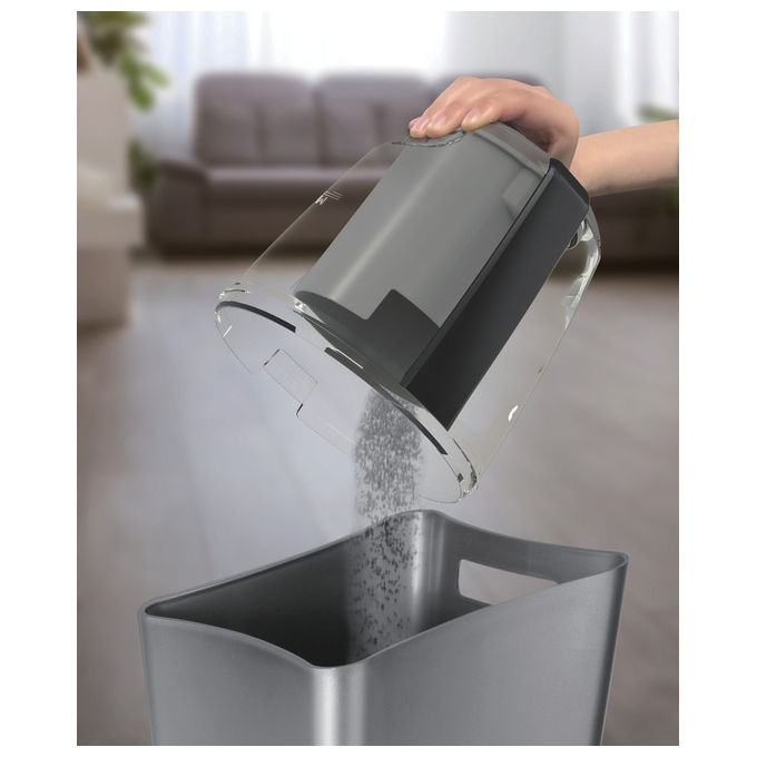 Hoover, Aspirapolvere a Traino, Senza Sacco, 700W, 2L, HPZ107HM 011, Nero-Grigio