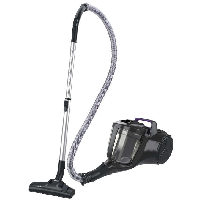 Hoover, Aspirapolvere a Traino, Senza Sacco, 700W, 2L, HPZ107HM 011, Nero-Grigio