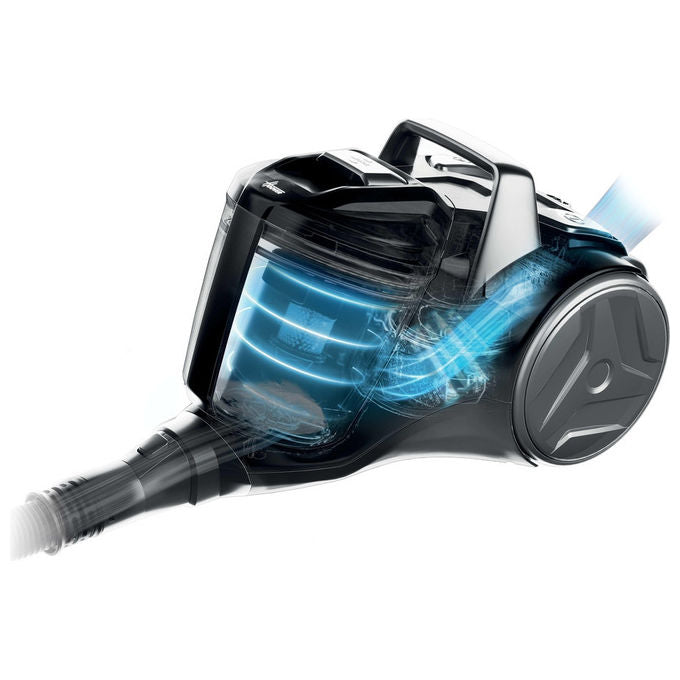 Hoover, Aspirapolvere a Traino, Senza Sacco, 700W, 2L, HPZ107HM 011, Nero-Grigio