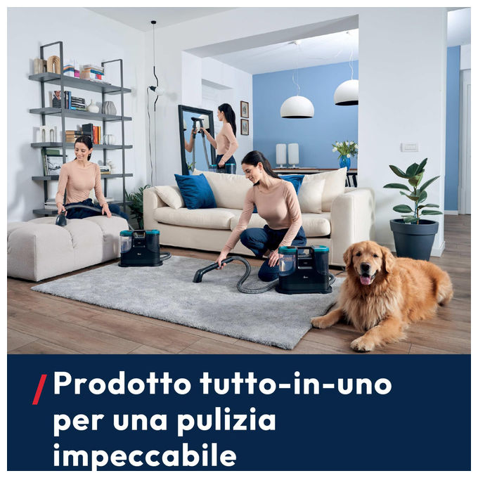 Hoover, Smacchiatore HS5 Spot, Lava e Aspira, Per Tappeti, Divani, Auto, 400W