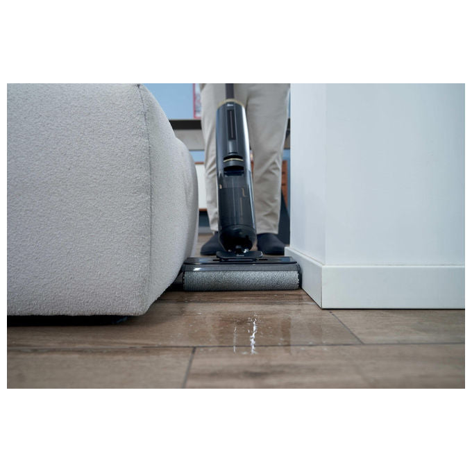 Hoover HW3P10, Aspirapolvere a Bastone 2 in 1, Senza Sacchetto, Batteria, Nero