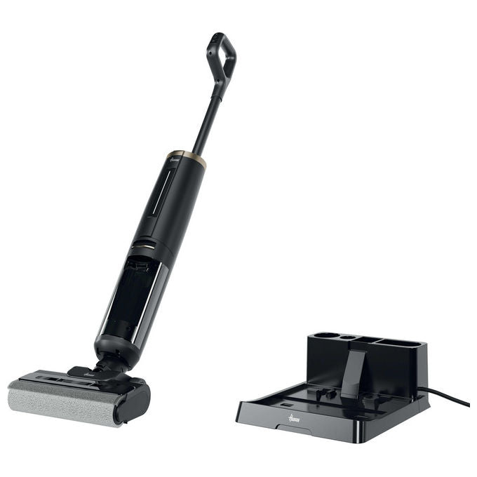 Hoover HW3P10, Aspirapolvere a Bastone 2 in 1, Senza Sacchetto, Batteria, Nero
