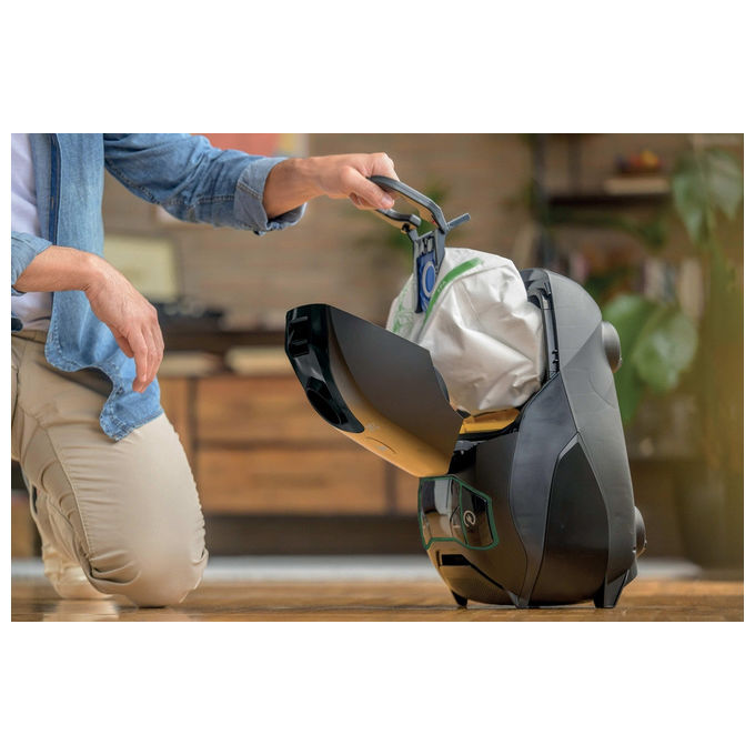 Hoover, Aspirapolvere a Traino, 6L, Nero, Silenzioso, HE721PAF 011