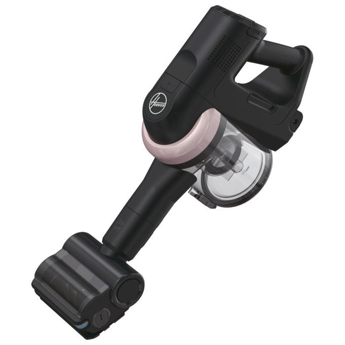 Hoover HF416BF 011, Scopa Elettrica Senza Fili, 240W, Senza Sacchetto, Nero, Rosa