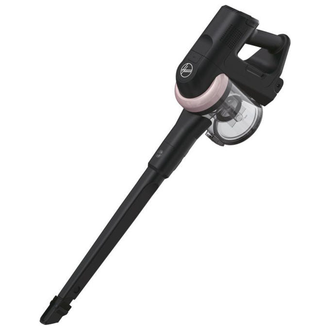 Hoover HF416BF 011, Scopa Elettrica Senza Fili, 240W, Senza Sacchetto, Nero, Rosa