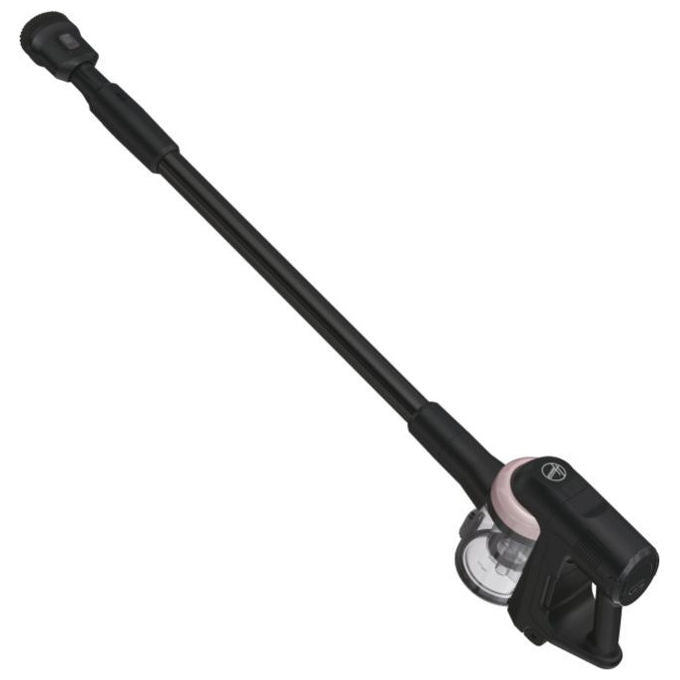 Hoover HF416BF 011, Scopa Elettrica Senza Fili, 240W, Senza Sacchetto, Nero, Rosa