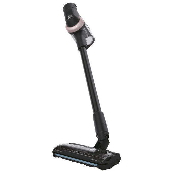 Hoover HF416BF 011, Scopa Elettrica Senza Fili, 240W, Senza Sacchetto, Nero, Rosa